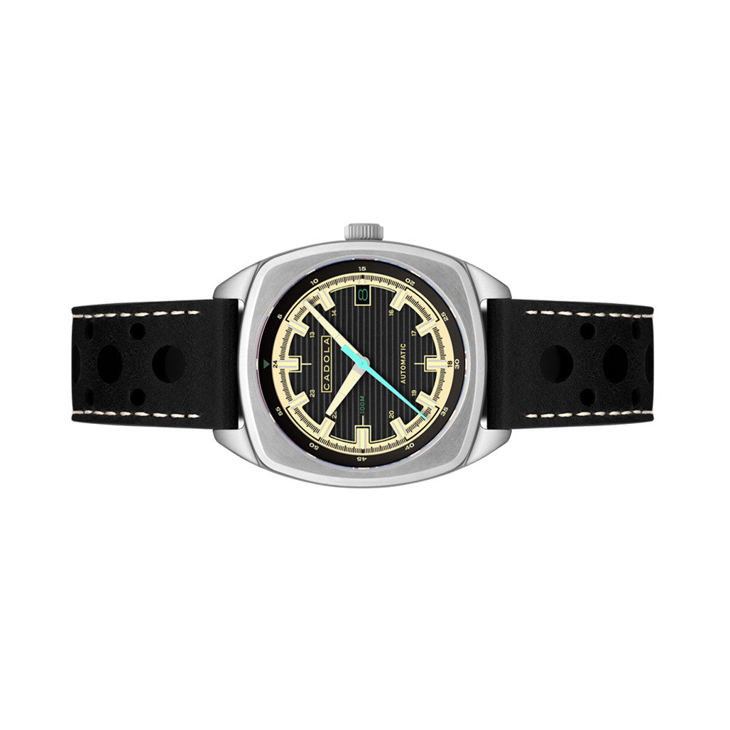 Cadola Buxton Automatic Iconic Black #CD-1057-01 — Long Island Watch