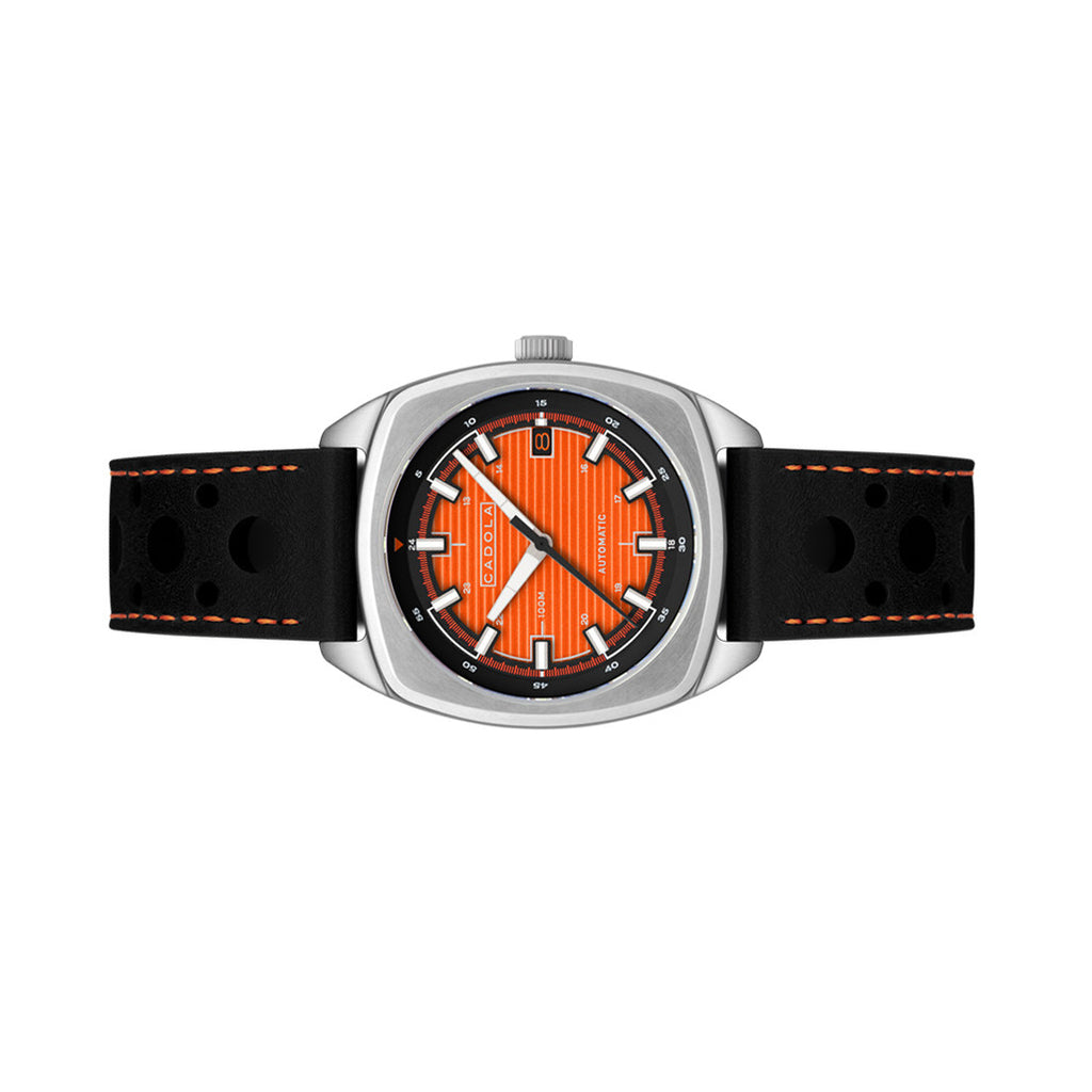 Cadola Buxton Automatic Tangerine Orange #CD-1057-05 — Long  display picture 1