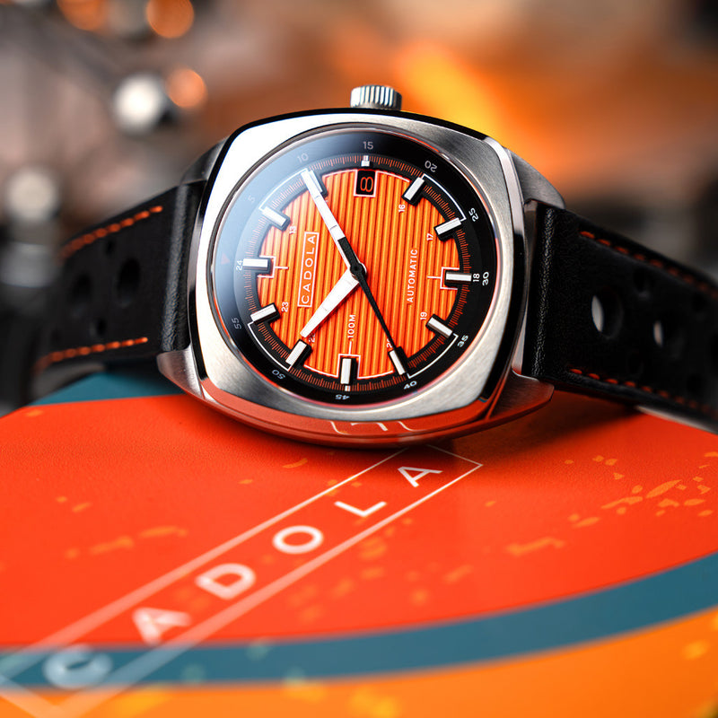Cadola Buxton Automatic Tangerine Orange #CD-1057-05