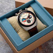 Cadola Testa Di Toro Chronograph in Beige Burnout #CD-1058-04