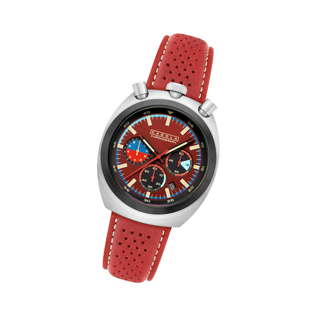 Cadola Testa Di Toro Chronograph in Fireball Red #CD-1058-05