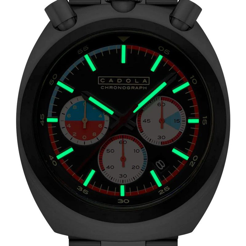 Cadola Testa Di Toro Chronograph in Velocity black #CD-1058-11