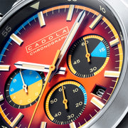 Cadola Testa Di Toro Chronograph in Racing Ruby #CD-1058-22