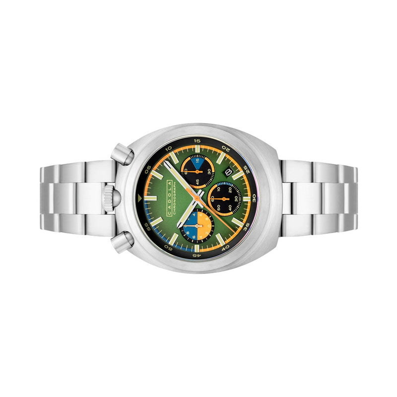 Cadola Testa Di Toro Chronograph in Pine Racer #CD-1058-44