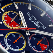 Cadola x Islander Testa Di Toro Chronograph in Marina Spark #CD-1058-LIW0B