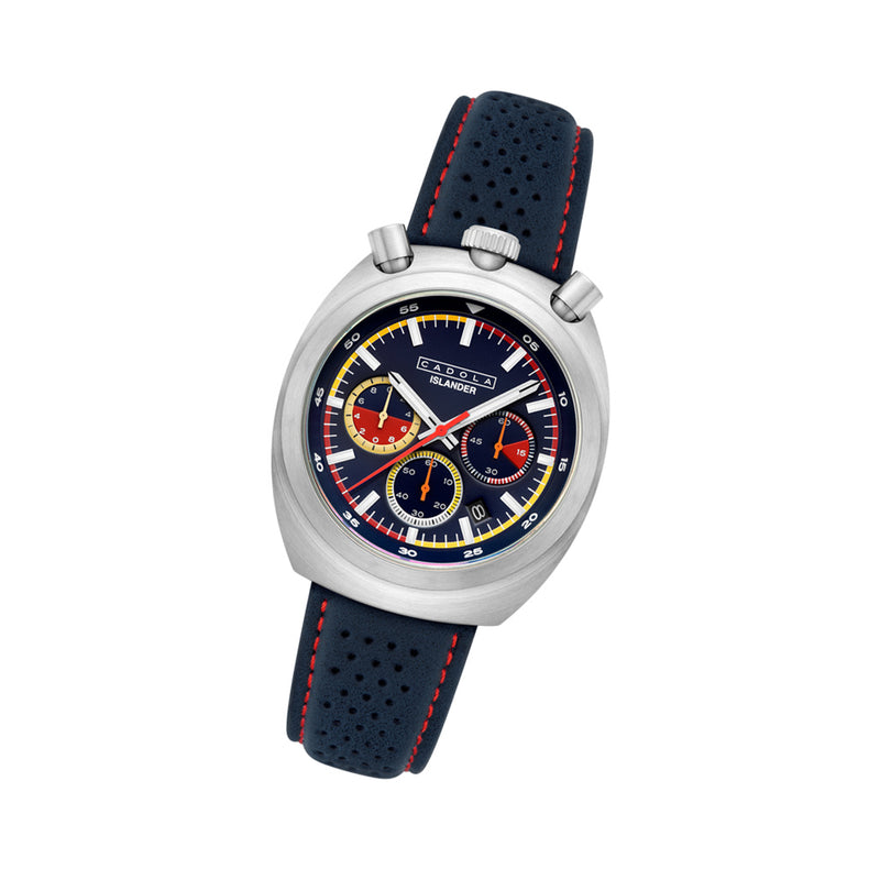 Cadola x Islander Testa Di Toro Chronograph in Marina Spark #CD-1058-LIW0B