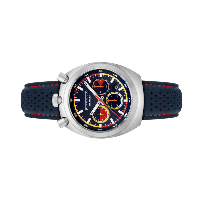 Cadola x Islander Testa Di Toro Chronograph in Marina Spark #CD-1058-LIW0B