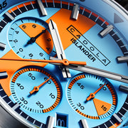 Cadola x Islander Testa Di Toro Chronograph in Skyfire Drift #CD-1058-LIW0C