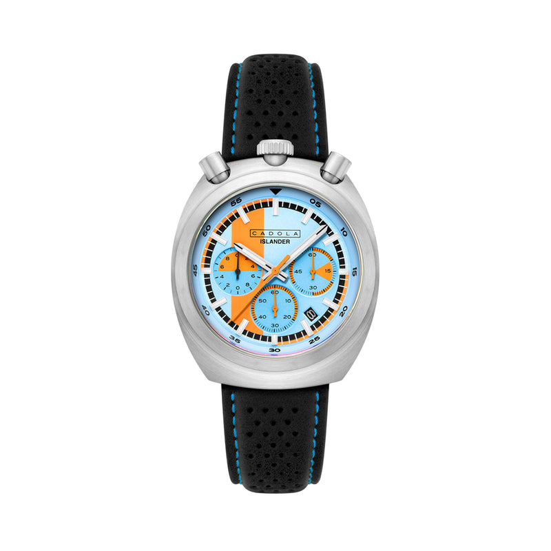 Cadola x Islander Testa Di Toro Chronograph in Skyfire Drift #CD-1058-LIW0C