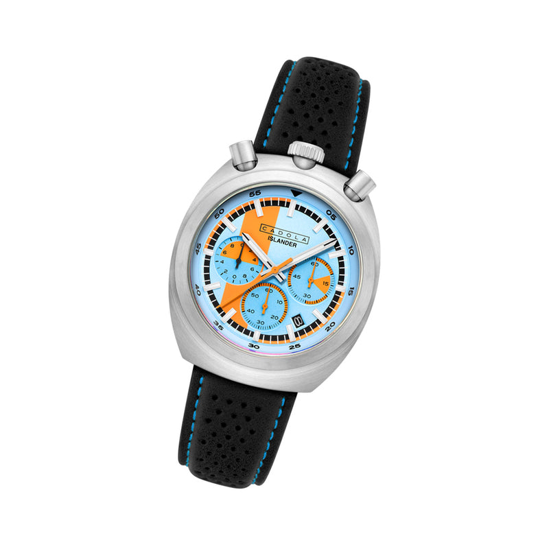 Cadola x Islander Testa Di Toro Chronograph in Skyfire Drift #CD-1058-LIW0C