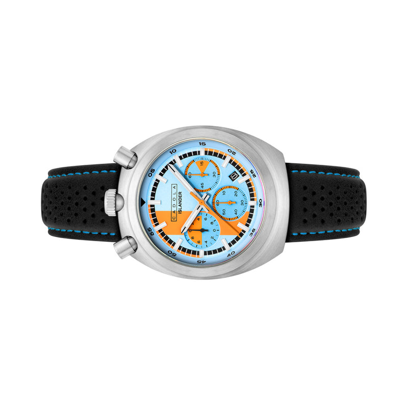Cadola x Islander Testa Di Toro Chronograph in Skyfire Drift #CD-1058-LIW0C