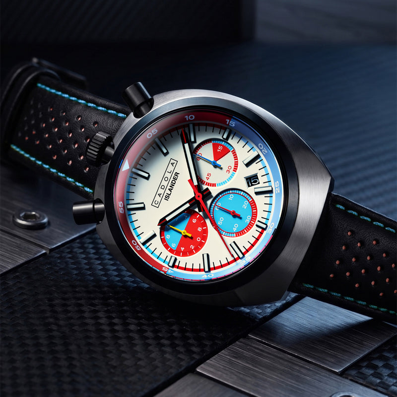 Cadola x Islander Testa Di Toro Chronograph in Blazing Star #CD-1058-LIW0E