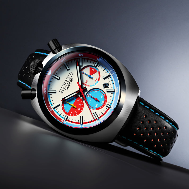 Cadola x Islander Testa Di Toro Chronograph in Blazing Star #CD-1058-LIW0E