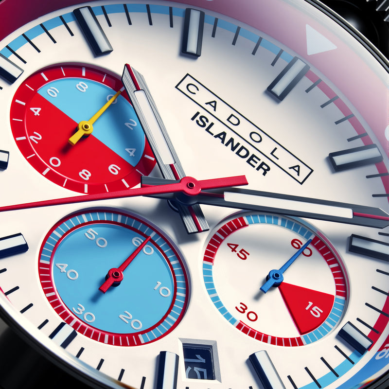 Cadola x Islander Testa Di Toro Chronograph in Blazing Star #CD-1058-LIW0E