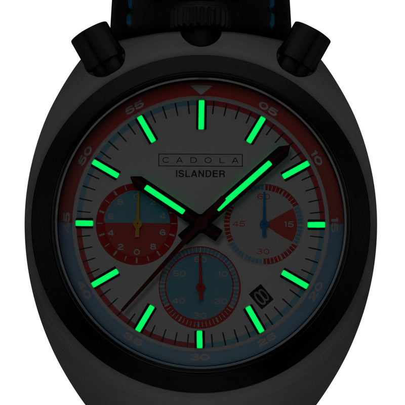 Cadola x Islander Testa Di Toro Chronograph in Blazing Star #CD-1058-LIW0E