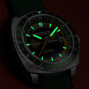 Cadola Overdrive Automatic Watch in Jet Green #CD-1063-02