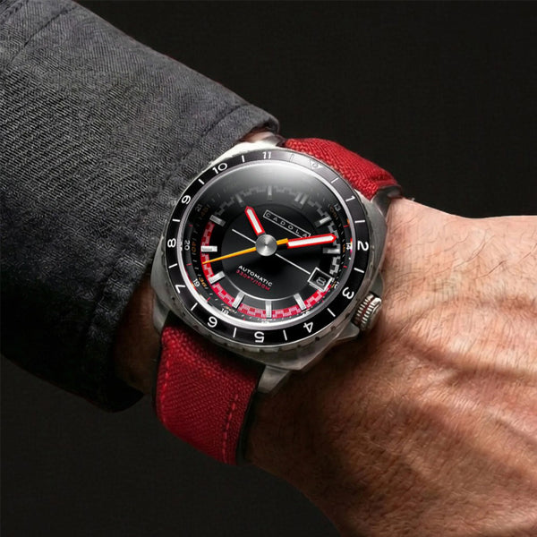 Cadola Overdrive Automatic Watch in Pulse Black #CD-1063-03