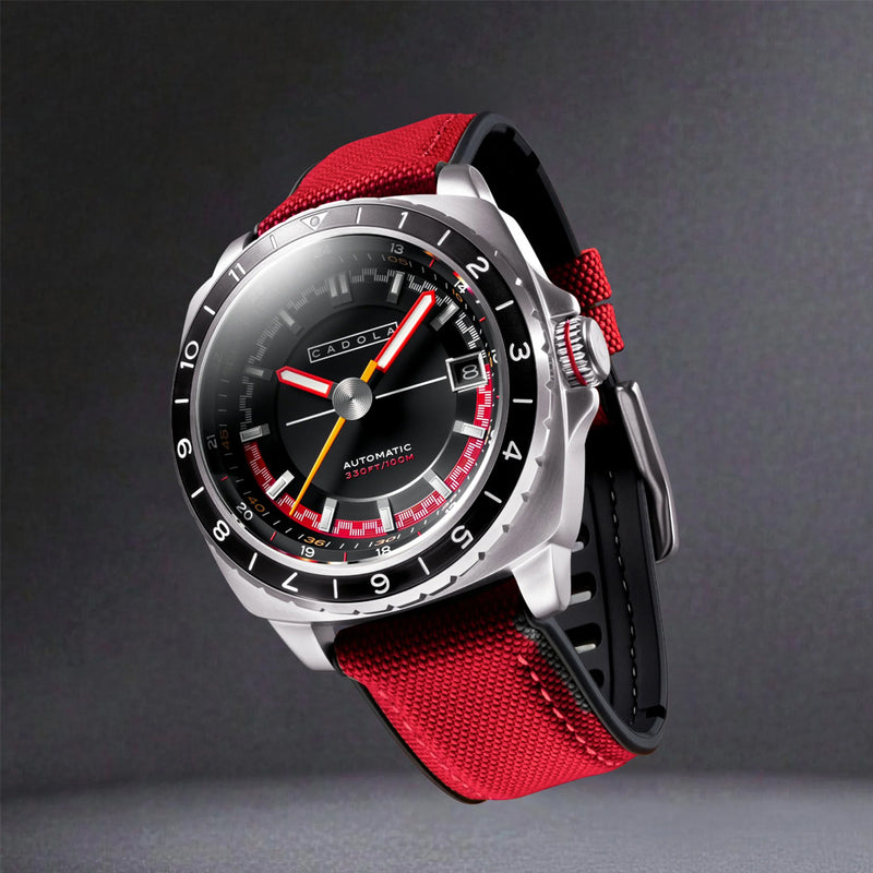 Cadola Overdrive Automatic Watch in Pulse Black #CD-1063-03