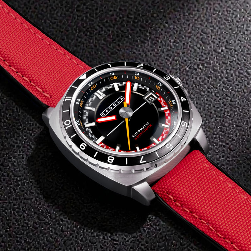 Cadola Overdrive Automatic Watch in Pulse Black #CD-1063-03