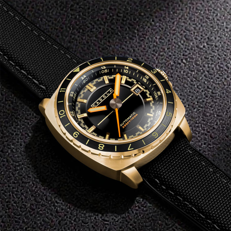 Cadola Overdrive Automatic Watch in Speedster Black #CD-1063-06
