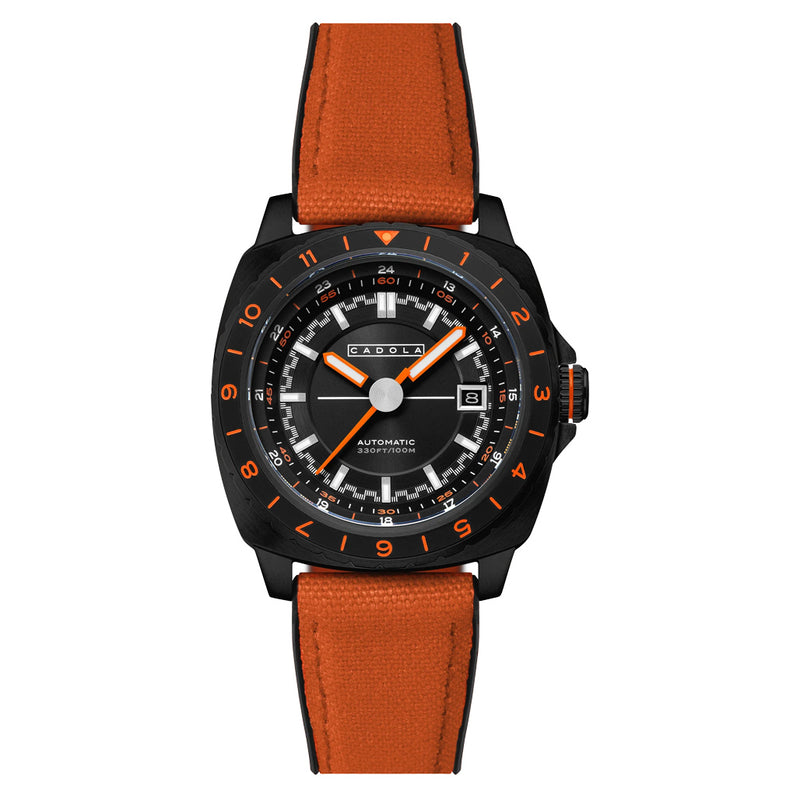 Cadola Overdrive Automatic Watch in Rev Black #CD-1063-07