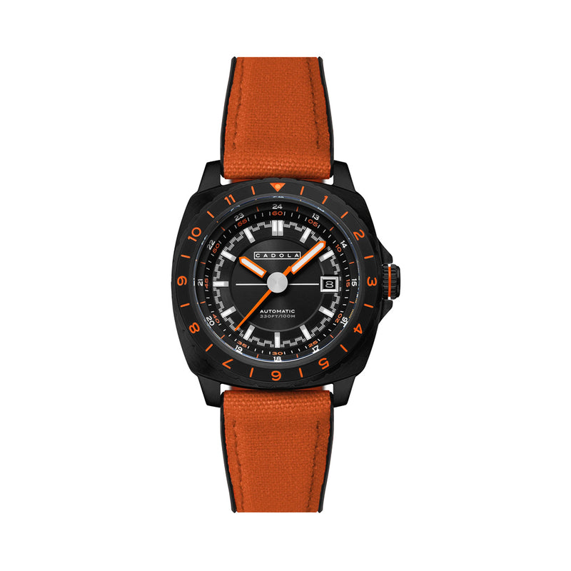 Cadola Overdrive Automatic Watch in Rev Black #CD-1063-07