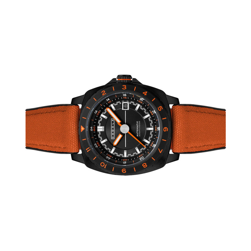 Cadola Overdrive Automatic Watch in Rev Black #CD-1063-07