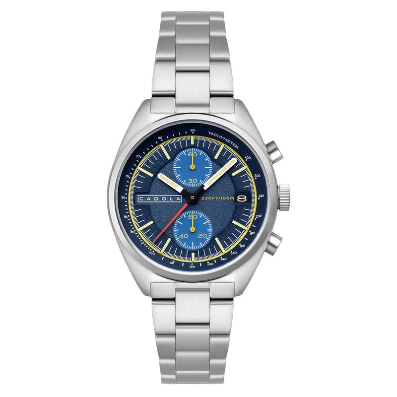 Cadola Slip Stream Meca-Quartz Chronograph in Blue Drift #CD-1064-22