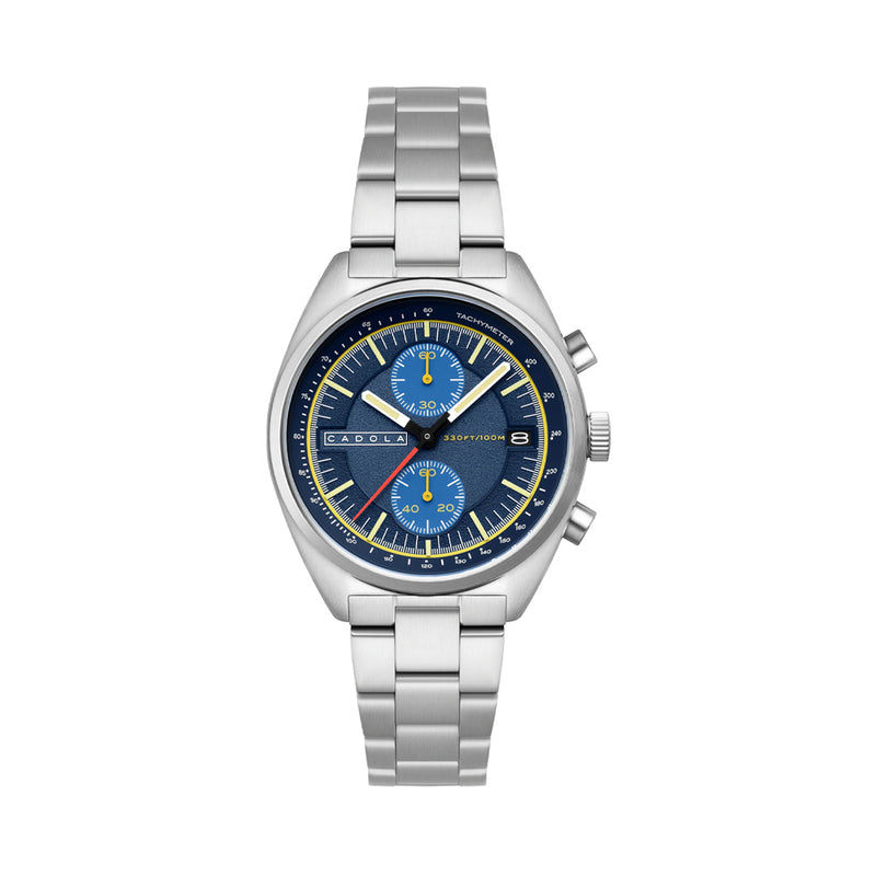 Cadola Slip Stream Meca-Quartz Chronograph in Blue Drift #CD-1064-22
