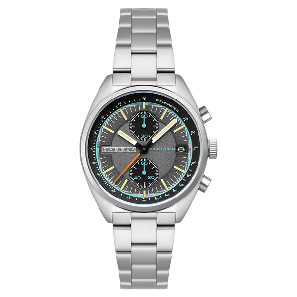 Cadola Slip Stream Meca-Quartz Chronograph in Ashen Blast #CD-1064-33