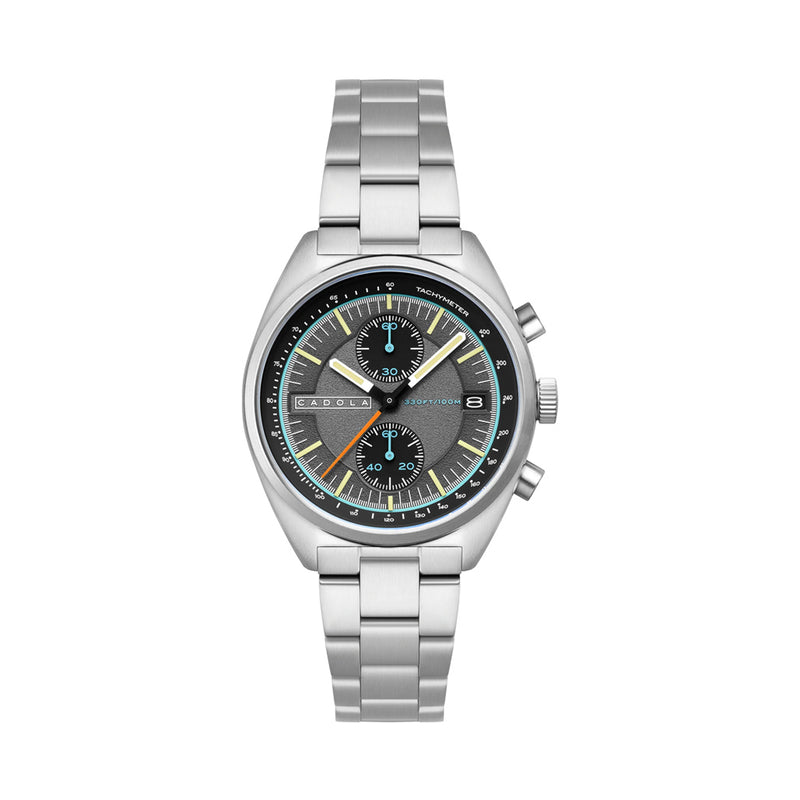 Cadola Slip Stream Meca-Quartz Chronograph in Ashen Blast #CD-1064-33