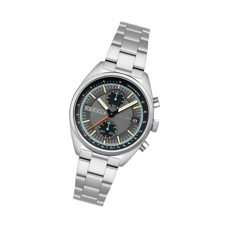Cadola Slip Stream Meca-Quartz Chronograph in Ashen Blast #CD-1064-33