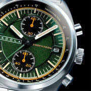 Cadola Slip Stream Meca-Quartz Chronograph in Viper Green #CD-1064-44