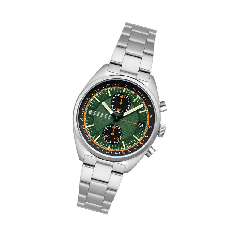 Cadola Slip Stream Meca-Quartz Chronograph in Viper Green #CD-1064-44