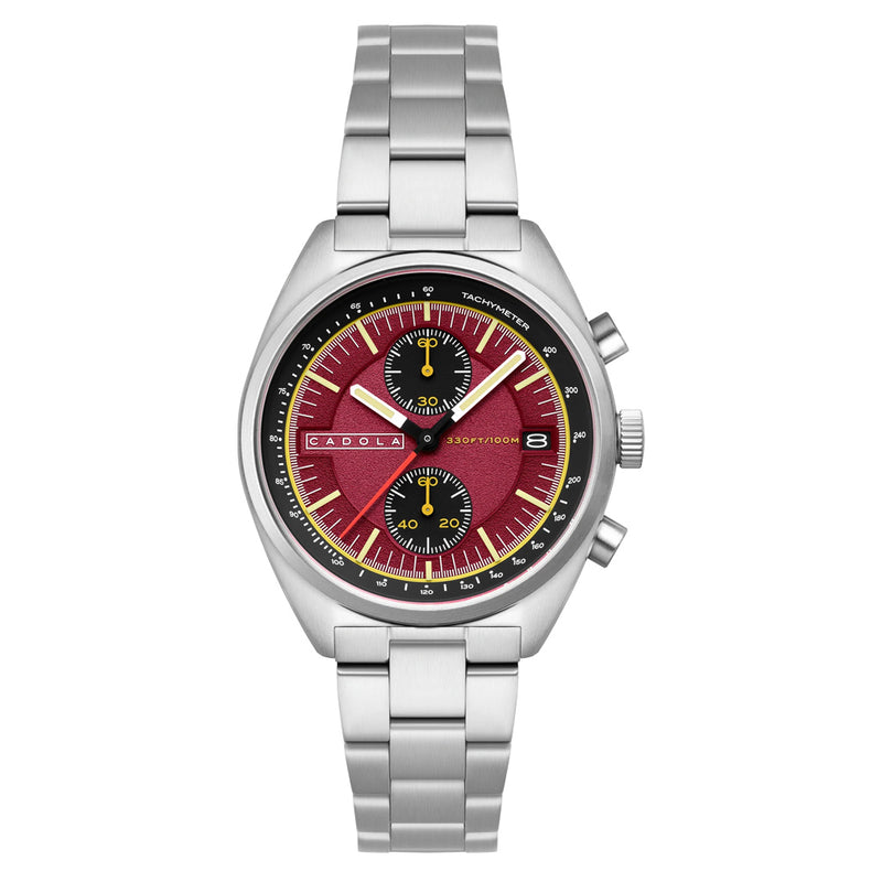 Cadola Slip Stream Meca-Quartz Chronograph in Rouge Pocket #CD-1064-55