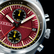 Cadola Slip Stream Meca-Quartz Chronograph in Rouge Pocket #CD-1064-55