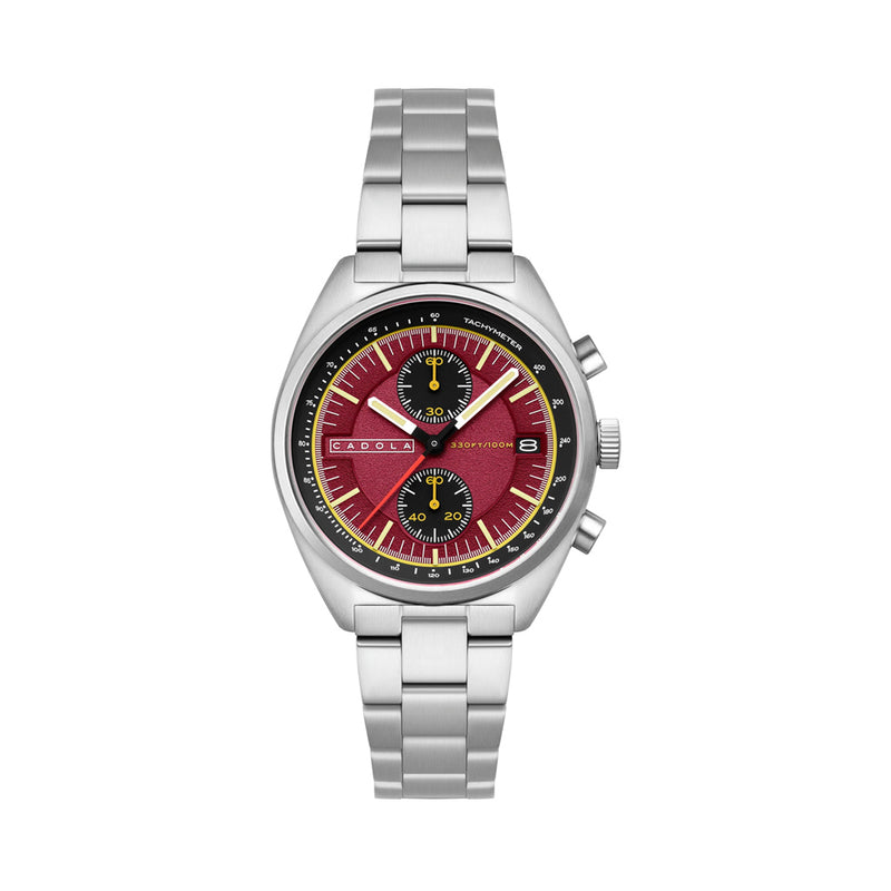 Cadola Slip Stream Meca-Quartz Chronograph in Rouge Pocket #CD-1064-55