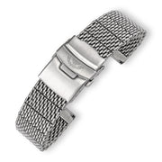 Squale Blasted Mesh Bracelet for 50 Atmos Diver (1521) #CINSS20-Blasted tilt