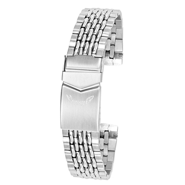 Squale "Super-Squale" Beads of Rice Stainless Steel Bracelet #CINSSBOR18