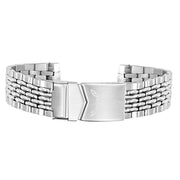 Squale "Super-Squale" Beads of Rice Stainless Steel Bracelet #CINSSBOR18 side