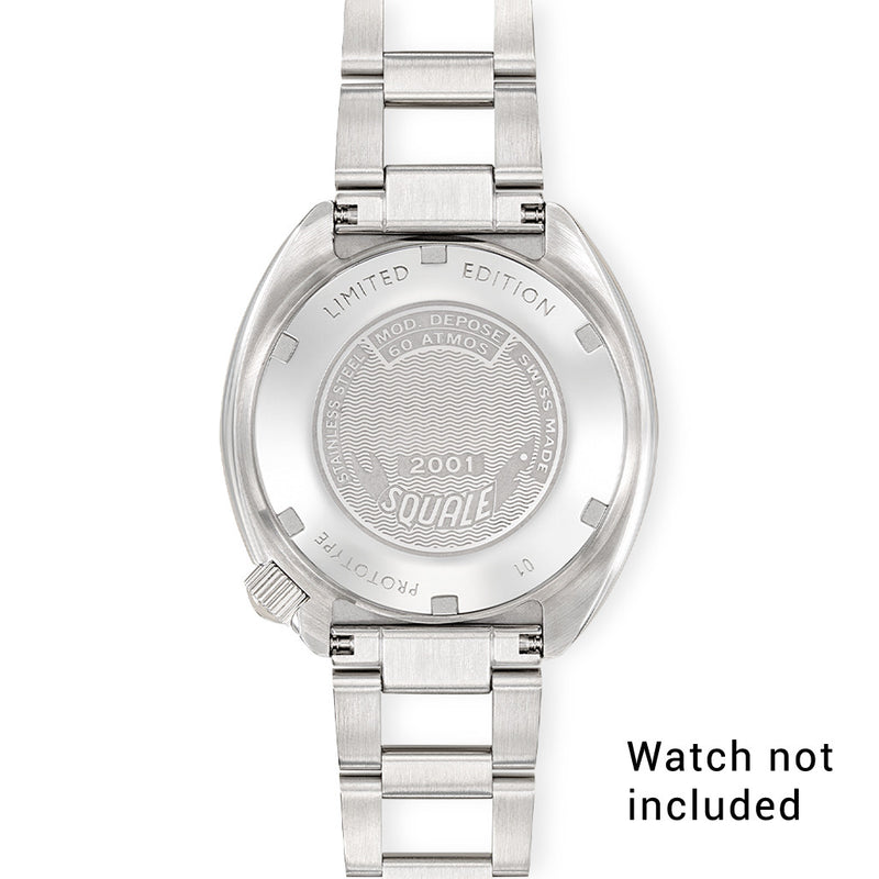 Squale 19mm Polished and Brushed Bracelet for 2001 Heritage Diver #CISSBX2001