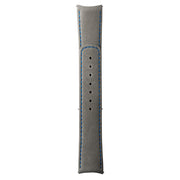 Formex 20mm Essence 39 Grey Leather Strap with Blue Stitching #CLS.0333.704