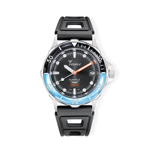 Squale Corallo NOS 2008 Black Dive Watch #CORALBICBK.RBK