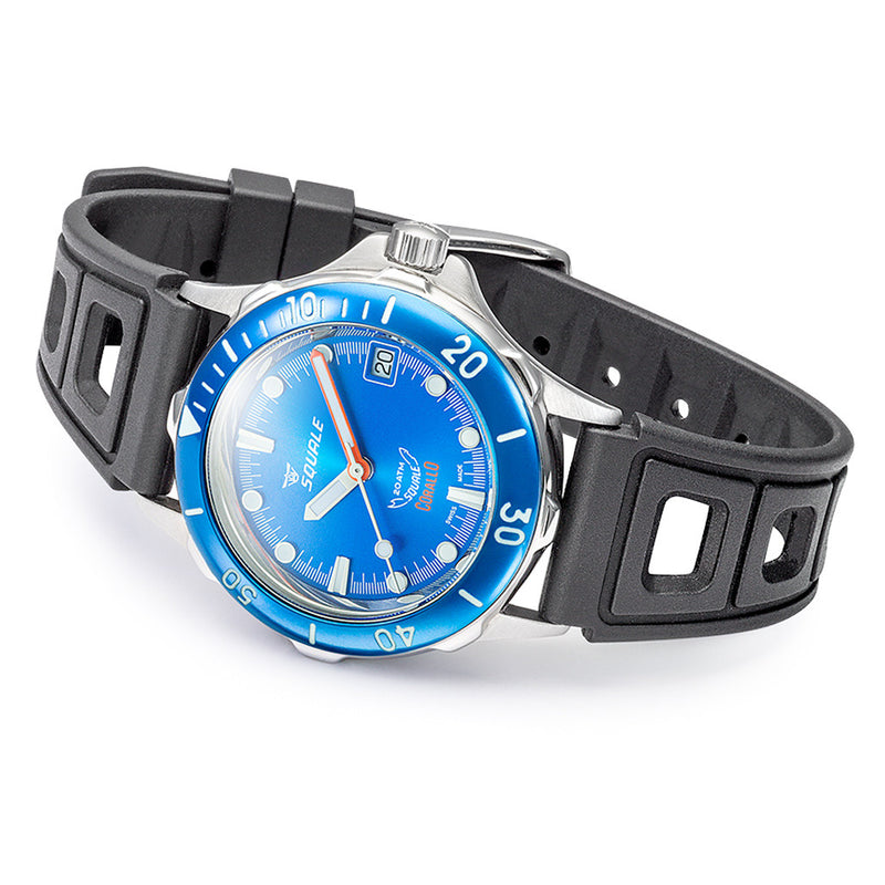 Squale Corallo NOS 2008 Blue Dive Watch #CORALBLBL.RBK