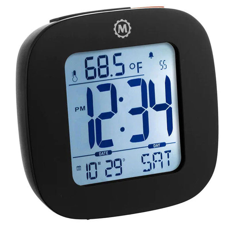 Marathon Compact LCD Alarm Clock #CL030058