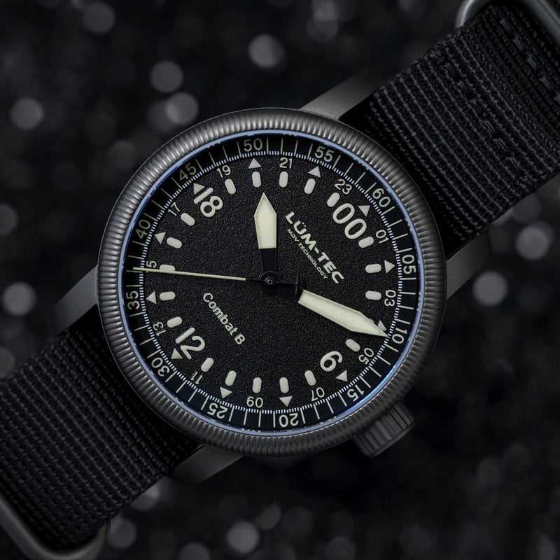 Lum-Tec Combat B54 Watch with 24 Hour Dial #Combat-B54 Lifestyle