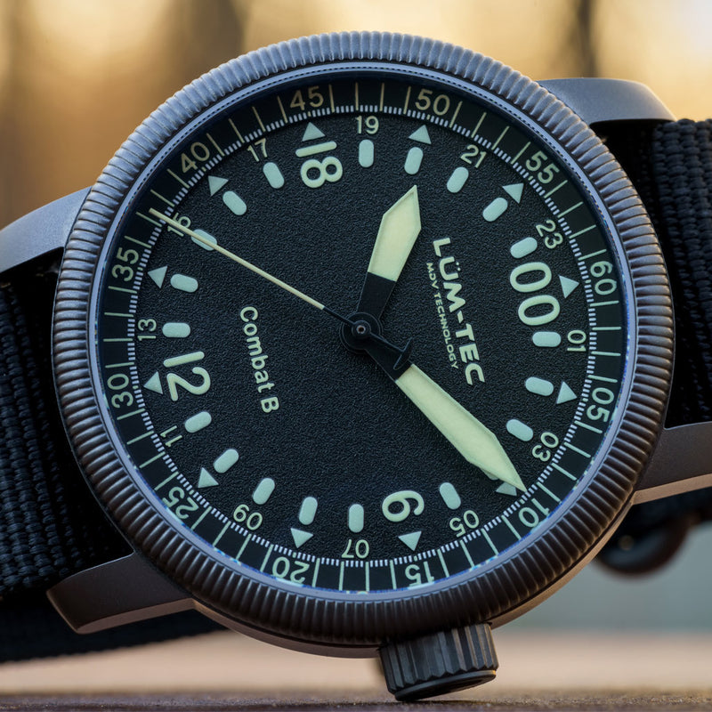 Lum-Tec Combat B54 Watch with 24 Hour Dial #Combat-B54 Lifestyle