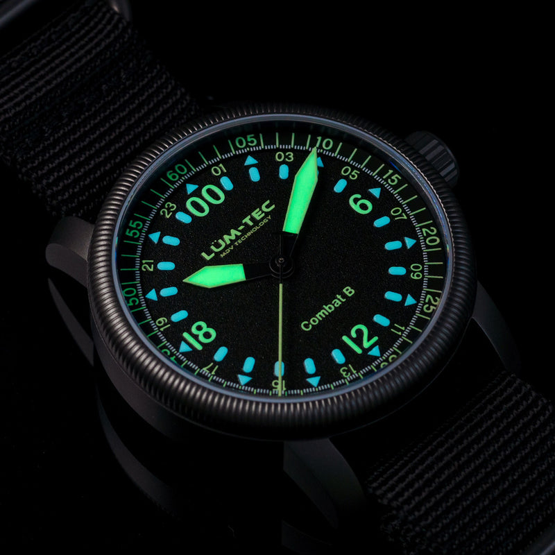 Lum-Tec Combat B54 Watch with 24 Hour Dial #Combat-B54 Lume