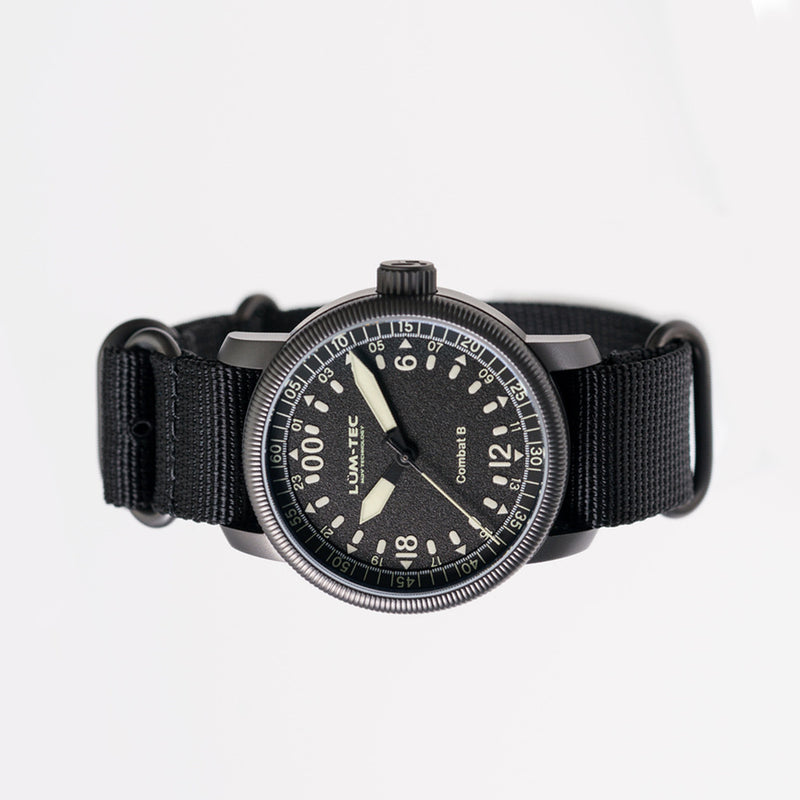 Lum-Tec Combat B54 Watch with 24 Hour Dial #Combat-B54 side