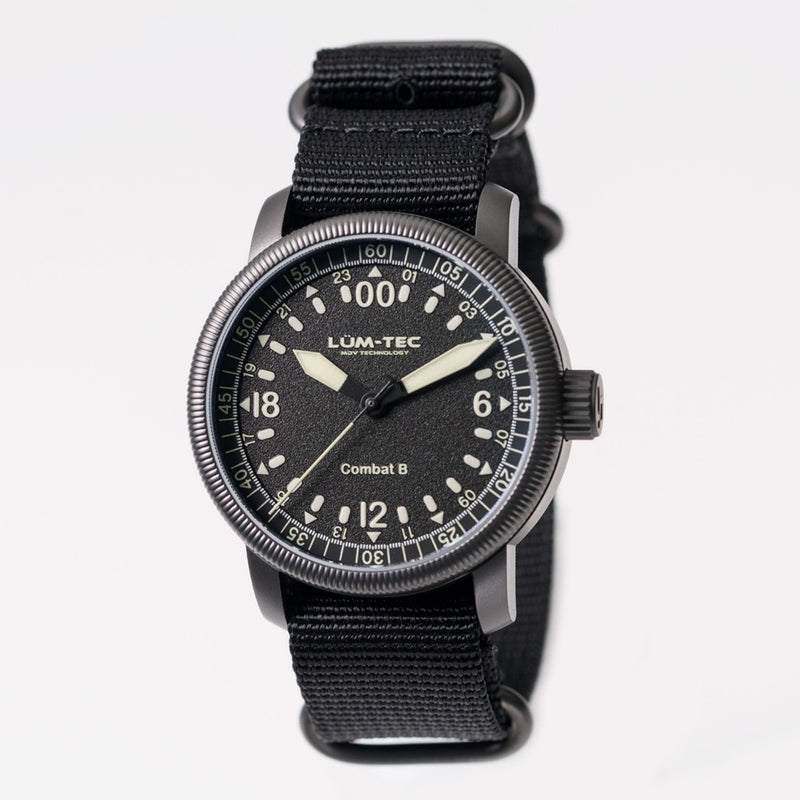 Lum-Tec Combat B54 Watch with 24 Hour Dial #Combat-B54 zoom